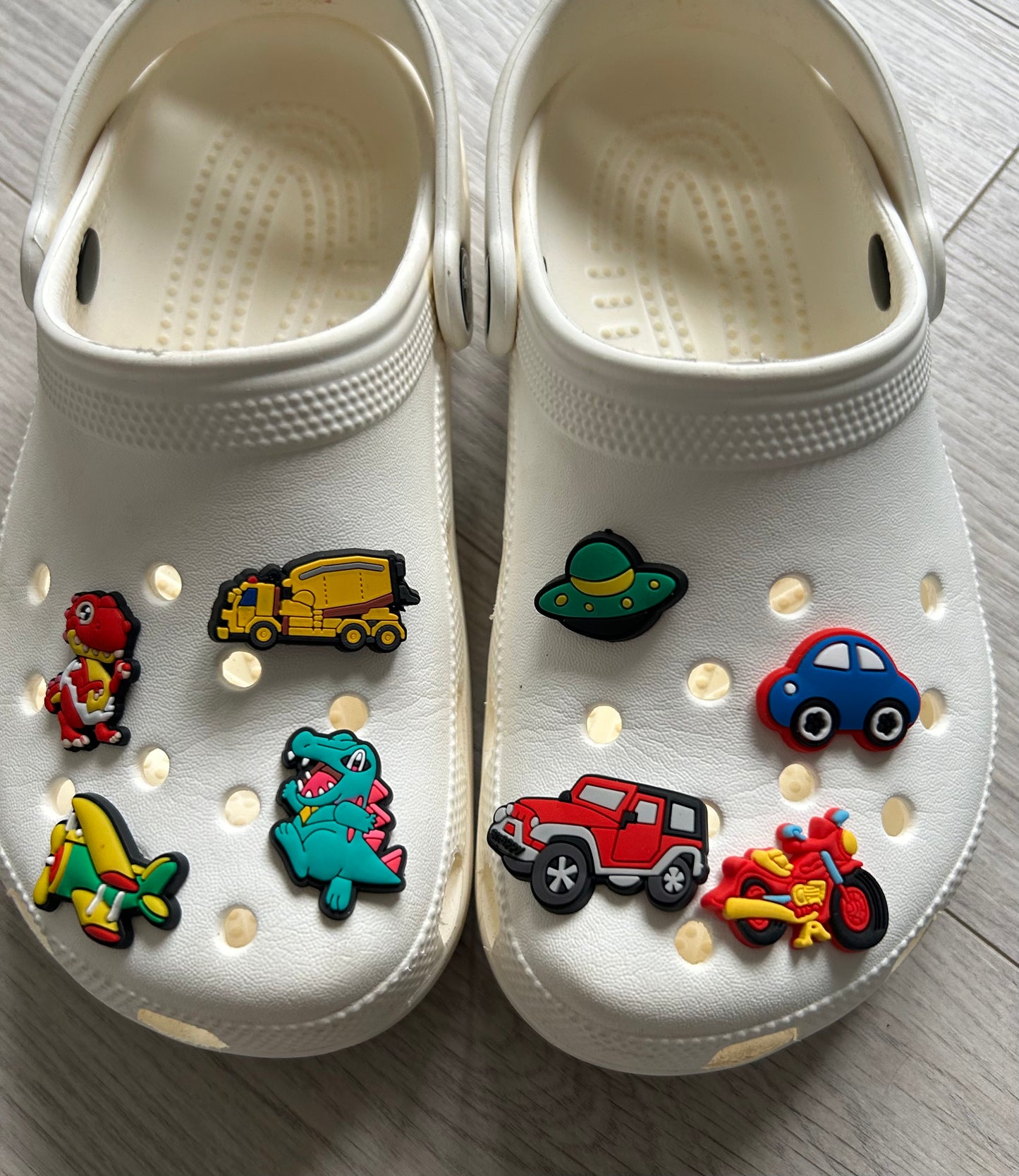 Pick A Mix Young Boys Shoe Charms (8 Pack)