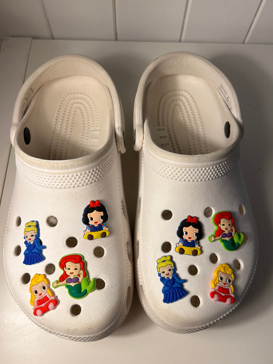 Disney Princess Younger Style Shoe Charms (8 Pack)